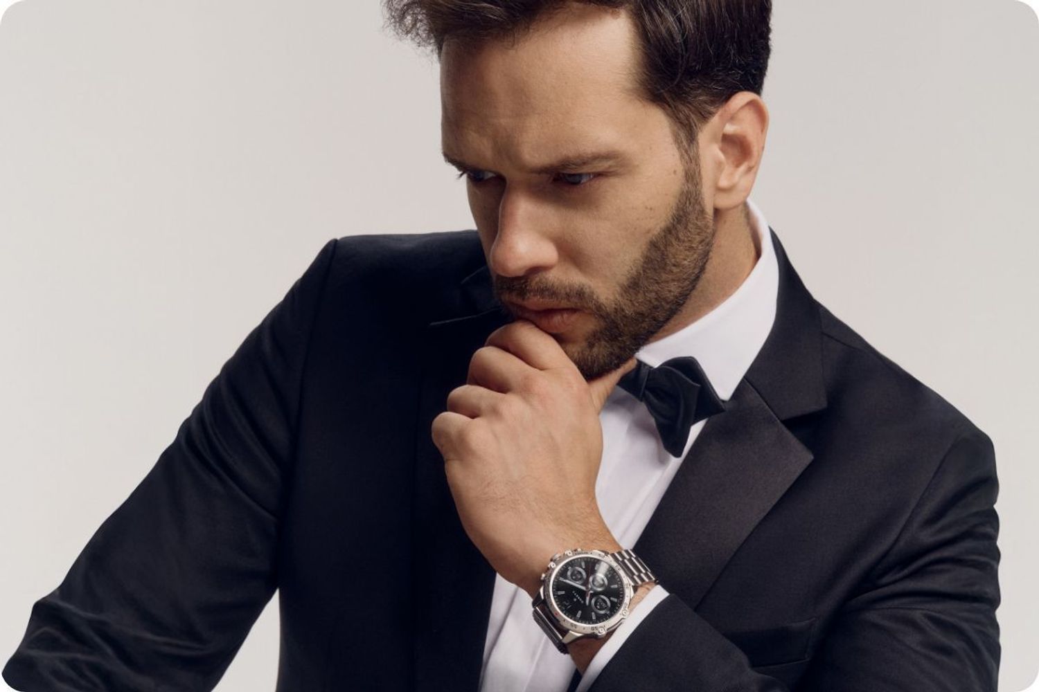 Smartwatch męski Garett V14 srebrny stalowy (5).jpg